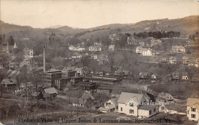 Upper Jones & Lamson Shop - Springfield, Vermont VT  