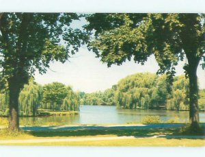 Pre-1980 LAKE SCENE Aurora - Near Chicago Illinois IL AE3596