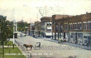 Coolbaugh Street Looking East - Red Oak, Iowa IA