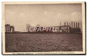 Postcard Old Mine Mining Industries collieries The electric central providing...