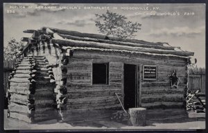 Chicago, IL-Replica of Abraham Lincoln's Birthplace-World's Fair-1933