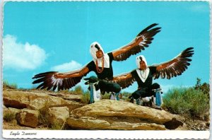 Postcard - Eagle Dancers, Intertribal Ceremonials - Gallup, New Mexico