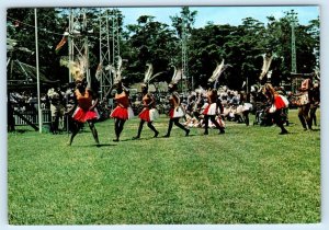 KENYA ~ Outdoor Performance LUO DANCERS   4x6 Postcard