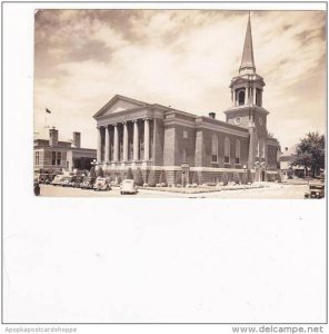 Nebraska ??? Christian Church Real Photo RPPC