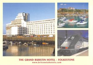 uk5672 grand burstin hotel folkestone  uk