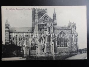 c1908 Hertfordshire: St. Alban's Cathedral Abbey from East