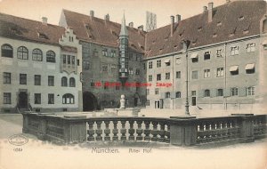 Germany, Munchen, Munich, Alter Hof, Wilhelm Hoffmann No 6249