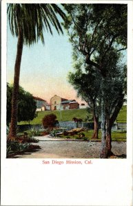 Vtg 1900's San Diego Mission California CA Unused Postcard