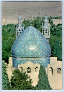 Mahan Kerman Iran Postcard Shah Nematollah Vali Shrine Dome Minarets 1968 Posted