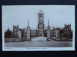 Hertfordshire BUSHEY HEATH Royal Masonic School c1919 RP Postcard