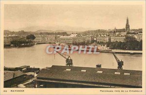 Postcard Old Bayonne Panorama taken from the Citadel