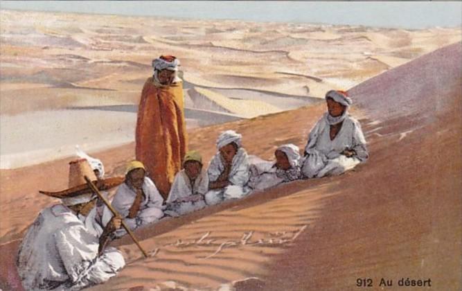 Algeria Bedouins Au Desert