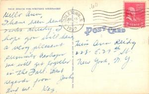 Haverstraw New York Scenic Roadway Greeting Antique Postcard K431426