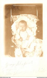 Indian Marion George Edward Shepherd 6 Months Old Real Photo