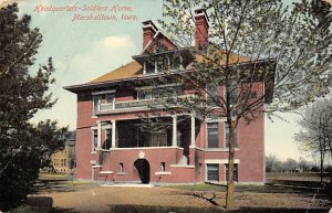 Headquarters Soldiers Home Marshalltown, Iowa, USA  