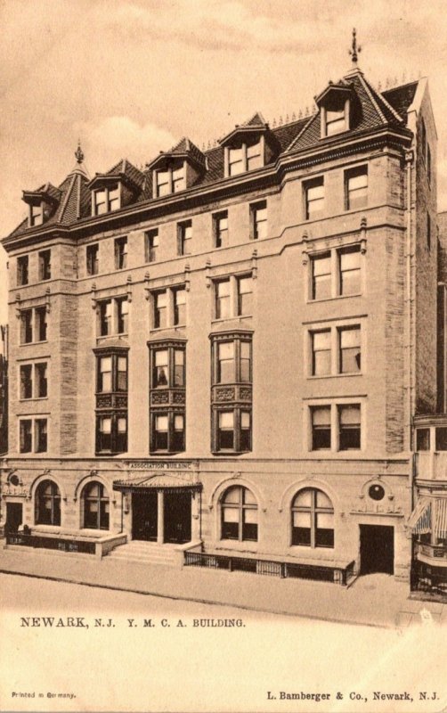 New Jersey Y M C A Building 1905 Tucks