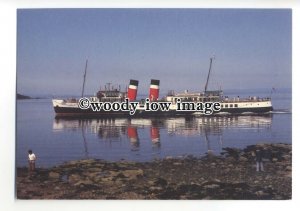 FE1899 - UK Paddle Steamer - Waverley , built 1947 - postcard