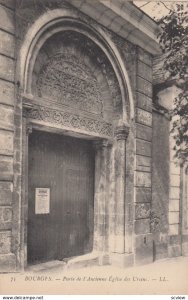 BOURGES, France, 1910-1920s, Porte de l'Aucienne Eglise des Ursins