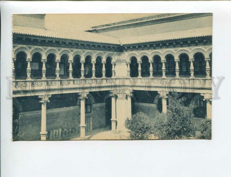 3173131 SPAIN ZARAGOZA Patio del Palacio de Museos Vintage PC