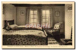 Postcard Old Grosley sur Risle House Rest of Comediens Affairs The room of Sa...