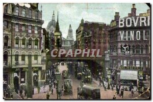 Old Postcard Ludgate Circus London London