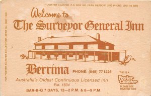 Lot 32 Surveyor General Inn australia berrima poster coaster advertising hotel