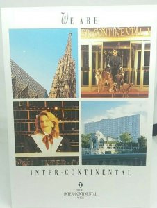 Vintage Multiview Postcard Hotel Inter Continental Wien Vienna Austria