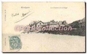 Old Postcard Houlgate Les Chalets de la Plage