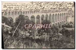 Postcard Old Roquefavour Aqueduct