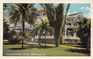 Postcard Pleasanton Hotel in Honolulu, Hawaii~130323