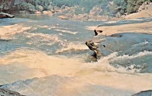 CORBIN WILLIAMSBURG KYCUMBERLAND FALLS STATE PARK-DEVILS BATH TUB POSTCARD