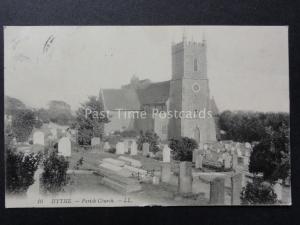 Kent: LL.10 HYTHE Parish Church c1908 Old Postcard