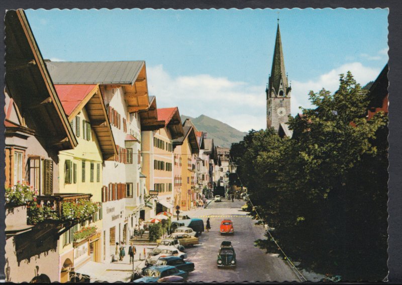 Austria Postcard - Luftkurort Kitzbuhel - Vorderstadt Gegen Suden, Tirol  DC1739