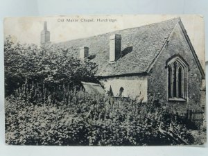 Old Manor Chapel Hundridge Buckinghamshire Vintage Antique Postcard