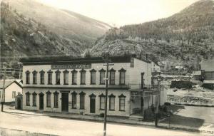 Hotel de Paris Geogetown Colorado Sanborn Roadside RPPC real photo 1230 Sanborn