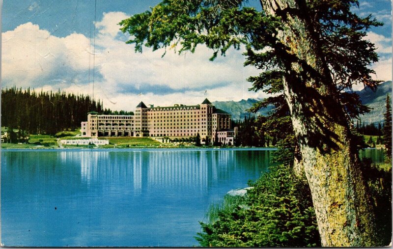 Chateau Lake Louise Banff National Park Canadian Rockies Rockies Wob Postcard 