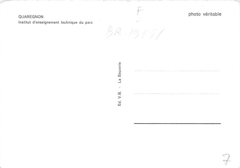 BR19651 Quaregnon institut d enseignemet technique du parc    france