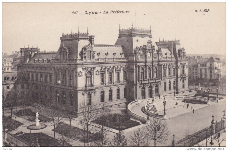 LYON, Rhone, France, 1900-1910's; La Prefacture