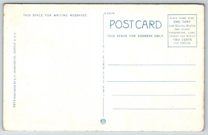 Taku Glacier on Taku Inlet, Alaska Postcard