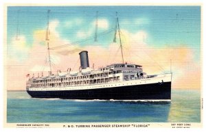 Steamer Florida , P.O. Line