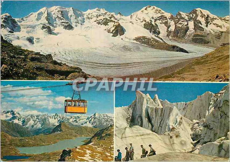  Moderne Postkarte sterben aus Piz Cambrena Piz Palu Piz Bernina Piz Morteratsch