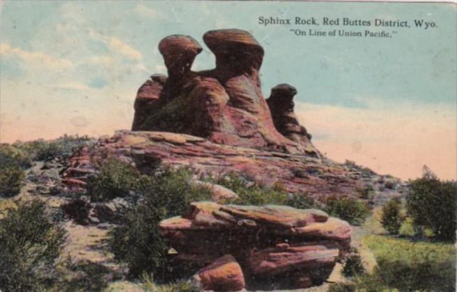 Wyoming Sphinx Rock Red Buttes District