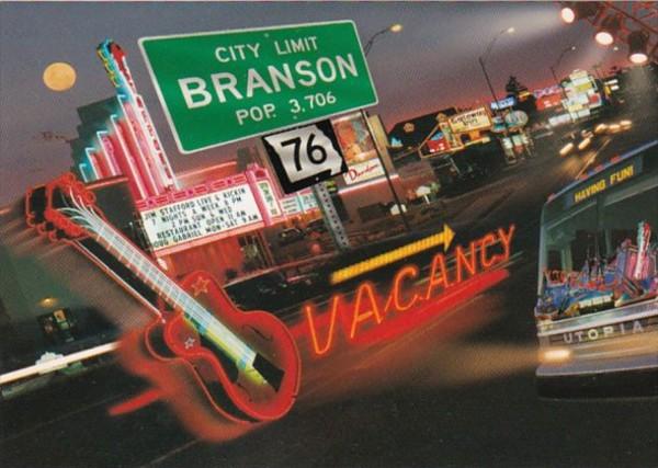 Missouri Branson 76 Country Boulevard At Night