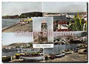 Postcard Modern odds Vermeille Argeles Sur Mer Port Vendres Collioure Banyuls...