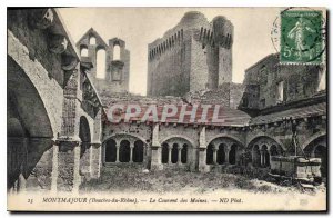 Old Postcard Montmajour Bouches du Rhone Le Couvent des Moines