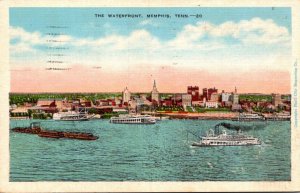 Tennessee Mempphis The Waterfront 1938