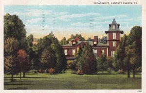 KENNETT SQUARE, Pennsylvania, PU-1931; Cedarcroft