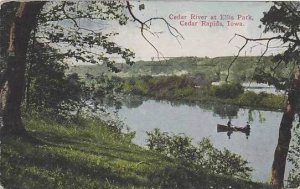 Iowa Cedar Rapids Cedar River At Ellis Park