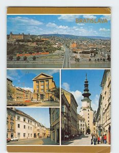 Postcard Views in Bratislava Slovakia