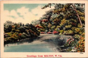 West Virginia Greetings From Milton